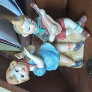 1956 LIPPER & MANN FIGURAL PLANTER WALL POCKET